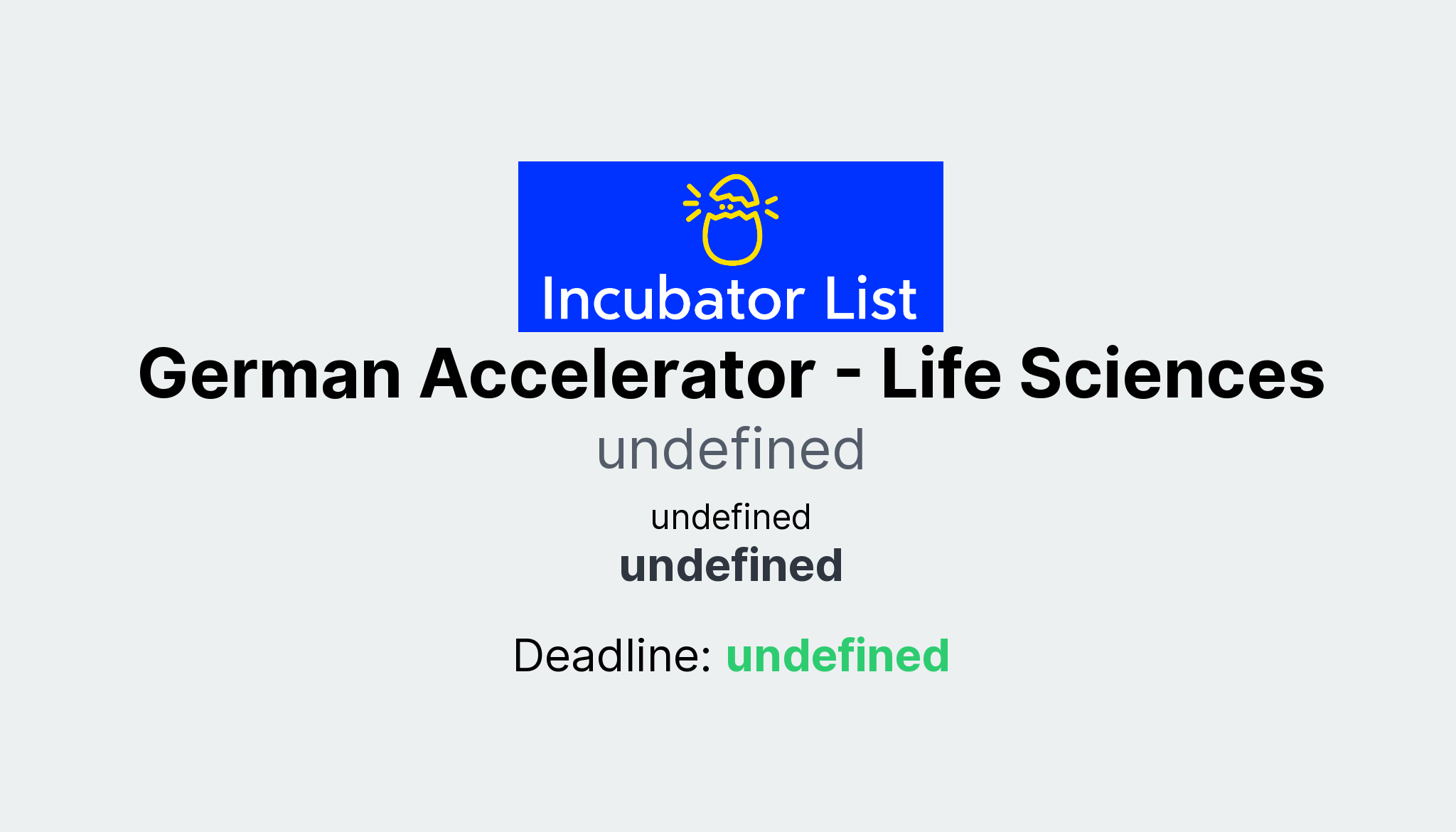 Leading Accelerator Program For Life Science Enabling Technologies - Best Light Illustrations in HD